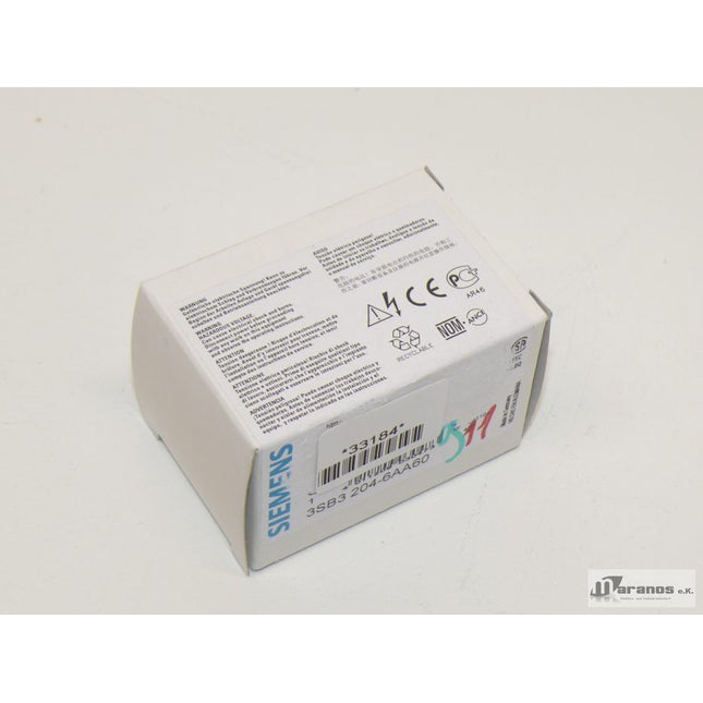 NEU-OVP: Siemens IS Komplettgerät Leuchtmelder 3SB3204-6AA60 / 3SB3 204-6AA60 - Maranos.de