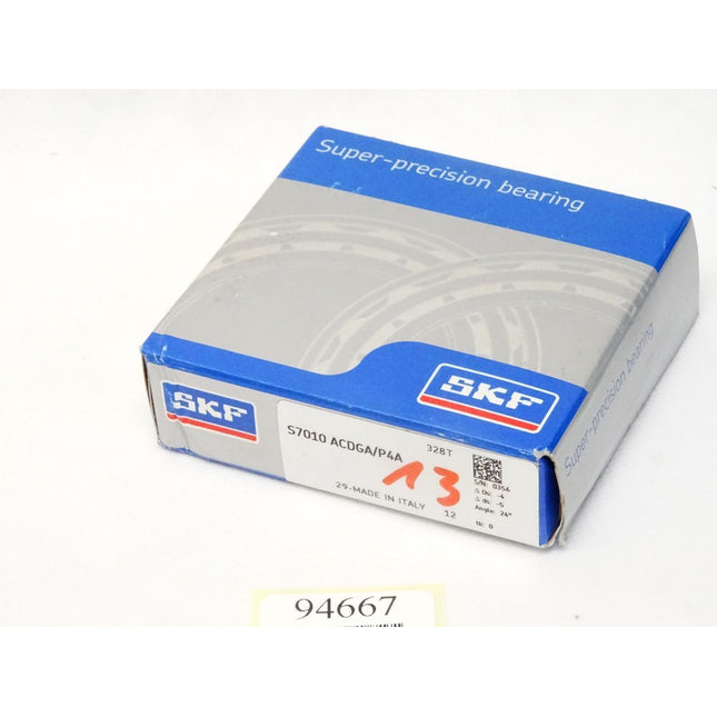 SKF Schrägkugellager S7010 ACDGA/P4A / Neu OVP - Maranos.de