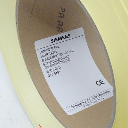 Siemens 6GT2810-2AE80-0AX0 Simatic RF650L 5400Stk. Smartlabel (4" x 2") 6GT2 810-2AE80-0AX0 NEU-OVP - Maranos.de