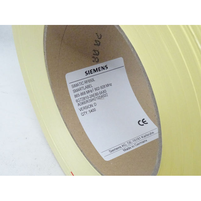 Siemens 6GT2810-2AE80-0AX0 Simatic RF650L 5400Stk. Smartlabel (4" x 2") 6GT2 810-2AE80-0AX0 NEU-OVP - Maranos.de