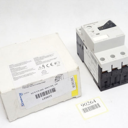 Schrack Motorschutzschalter / 4,50-6,30A / 2,20kW / BESD0630 / Neu OVP - Maranos.de