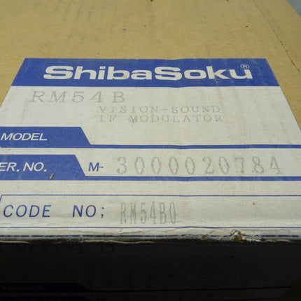 ShibaSoku RM54B Vision-Sound IF Modulator GP-IB neu-OVP - Maranos.de