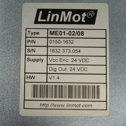 LinMot ME01-02/08 Master Encoder Interface 24VDC / HW: V1.4 / Neuwertig - Maranos.de