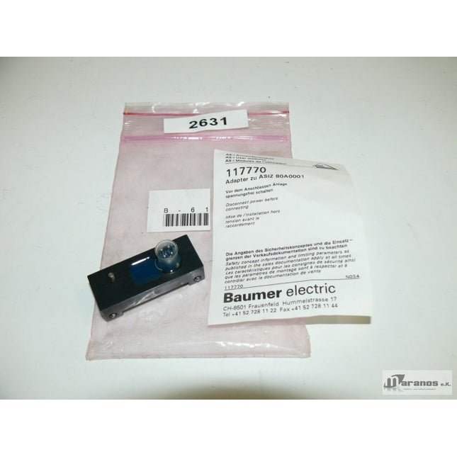 NEU-OVP Baumer N054 /117770 Induktive Näherungsschalter /Adapter zu ASIZ 80A0001 - Maranos.de