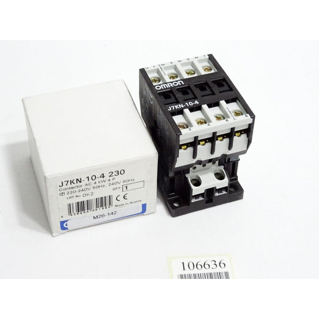 Omron Schütz J7KN-10-4 230 / Neu OVP - Maranos.de