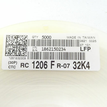 5000x YAGEO RC 1206 F R-07 / 32K4 / Widerstände - Maranos.de