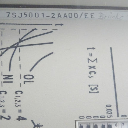 Siemens 7SJ5001-2BA00/EE / 7SJ5001-2BA00/EE - Maranos.de