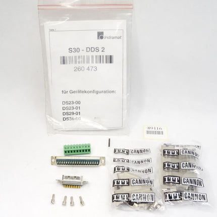 Indramat S30-DDS2 / 260473 / für gerätekonfiguration DS23-00 DS23-01 DS29-01 DS36-00 / Neu OVP - Maranos.de