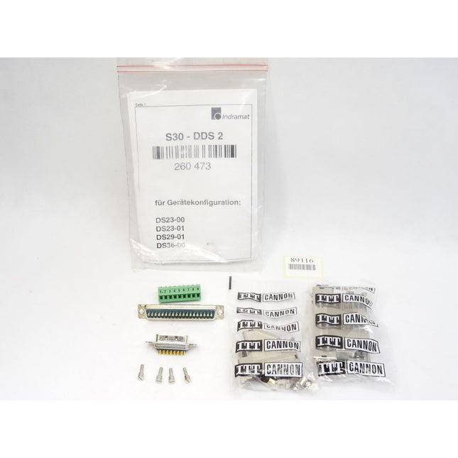 Indramat S30-DDS2 / 260473 / für gerätekonfiguration DS23-00 DS23-01 DS29-01 DS36-00 / Neu OVP - Maranos.de