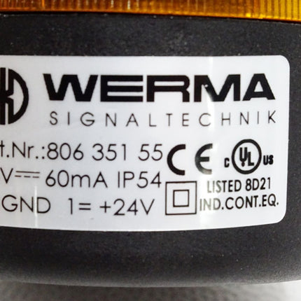 Werma 80635155 806 351 55 LED Signalleuchte - Maranos.de