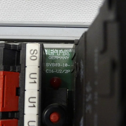 E-T-A SVS03-10-C16-U2/2P Stromverteilungssystem bestückt - Maranos.de