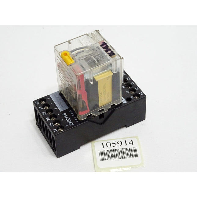 Elesta Sockel ZKE118 154380 mit Relais SKR115A 147153 - Maranos.de