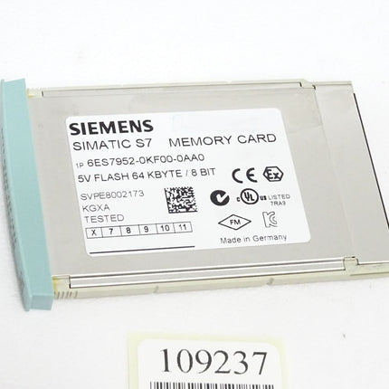 Siemens Memory Card 64KB 6ES7952-0KF00-0AA0 6ES7 952-0KF00-0AA0 - Maranos.de