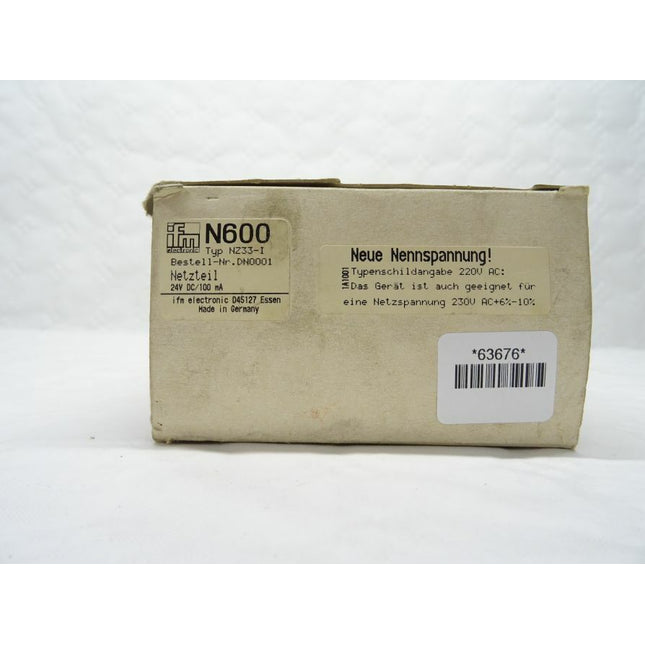 Ifm Electronic N600 Umschaltung Verstärker - NEU OVP - Maranos.de