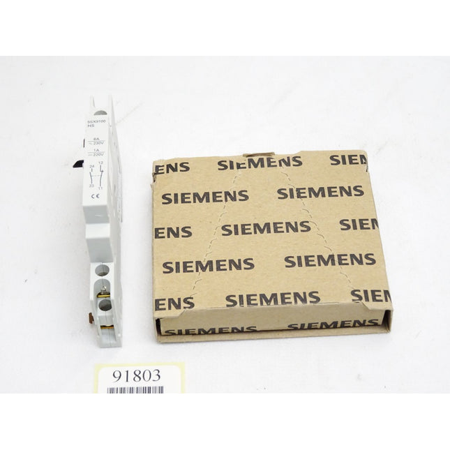 Siemens 5SX9100 / Hilfsstromschalter / Neu OVP - Maranos.de