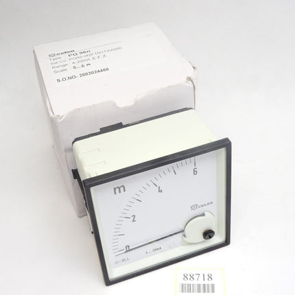 Celsa Messgerät PQ96n / 4-20mA / Neu OVP - Maranos.de