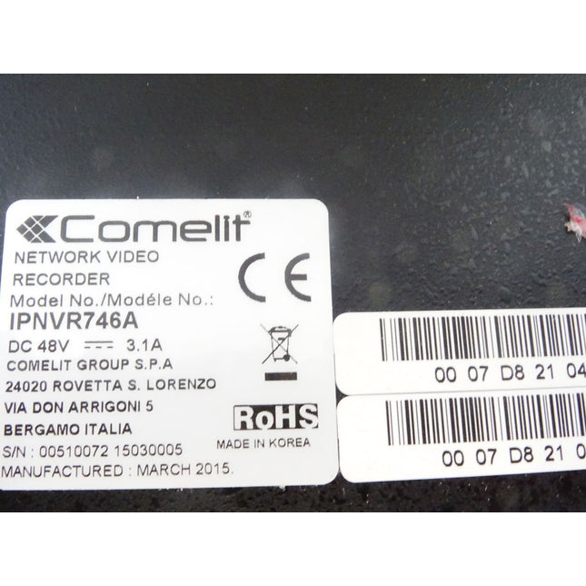 Comelit Network Video recorder IPNVR746A / Neu OVP - Maranos.de