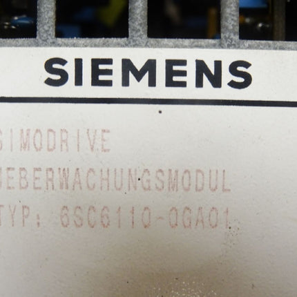 Siemens Simodrive Überwachungsmodul / 6SC6110-0GA01 - Maranos.de