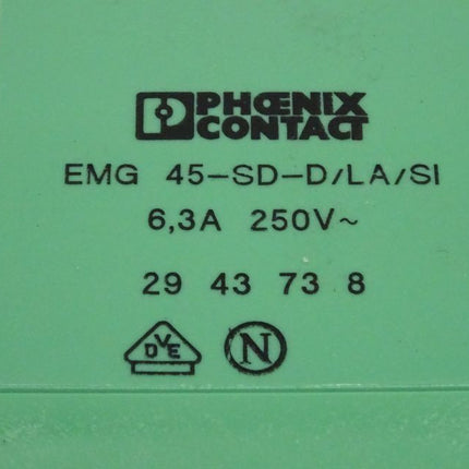EMG 45-SD-D/LA/SI / 2943738 / 29 43 73 8 Steckdose - Maranos.de