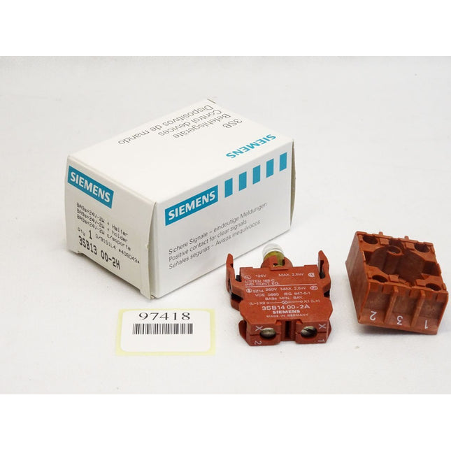 Siemens 3SB1300-2H inkl. 3SB1400-2A / Neu OVP - Maranos.de