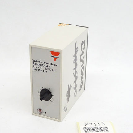 Electromatic Carlo Gavazzi Voltage Level Relay Range 0.4-4V / SM125115 - Maranos.de
