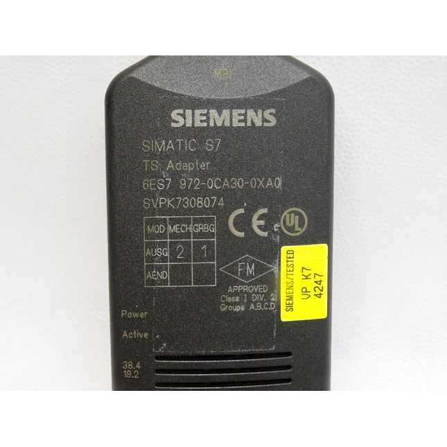 Siemens TS Adapter 6ES7972-0CA30-0XA0 6ES7 972-0CA30-0XA0 - Maranos.de