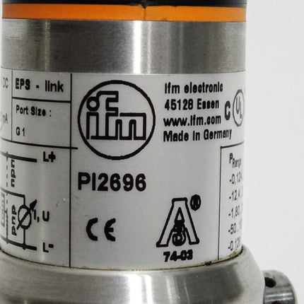 Ifm Electronic PI2696 Drucksensor mit Display PI-2,5-REA01-MFRKG/US/ /P - Maranos.de