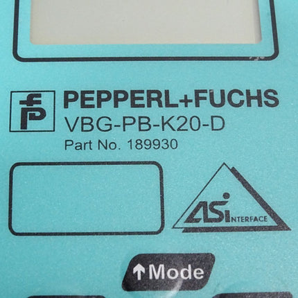 Pepperl+Fuchs 189930 VBG-PB-K20-D AS-Interface Gateway - Maranos.de