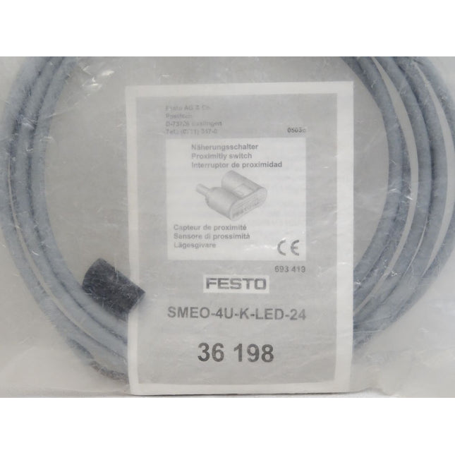 Festo Näherungsschalter SMEO-4U-K-LED-24 36198 / Neu OVP - Maranos.de