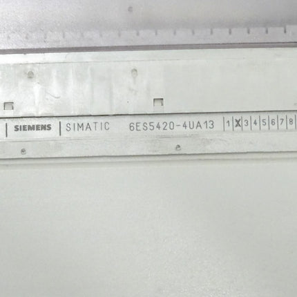 Siemens SIMATIC S5 6ES5420-4UA13 E-Stand: 2 6ES5 420-4UA13 - Maranos.de