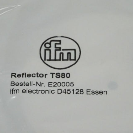 IFM TS80 Refelctor E20005 Prismatischer Reflektor Rund neu-Versiegelt - Maranos.de