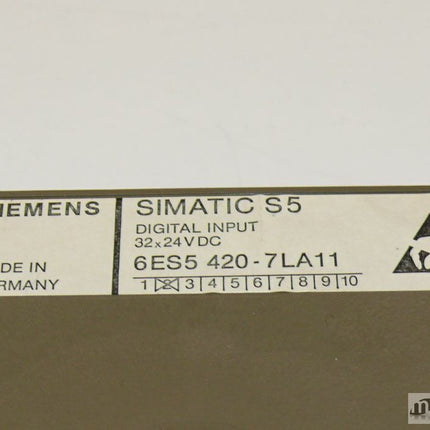 Siemens 6ES5420-7LA11 Simatic S5 6ES5 420-7LA11 E:02 - Maranos.de
