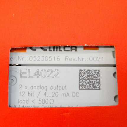 Beckhoff EL4022 Rev.0021 analoge Ausgangsklemme / Neu OVP versiegelt - Maranos.de