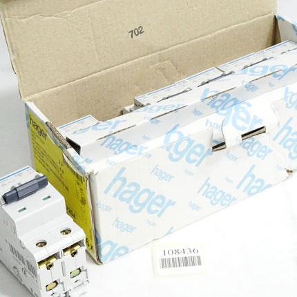Hager Leitungsschutzschalter NC204 C4 463204 / Inhalt : 1 Stück / Neu - Maranos.de