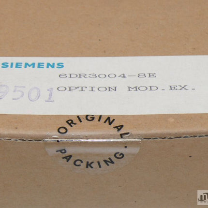 NEU-OVP Siemens 6DR3004-8E Option Mod. Ex. 6DR3 004-8E Versiegelt - Maranos.de