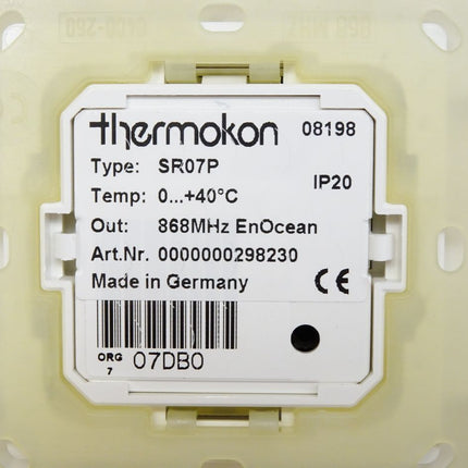 Thermokon Raumbediengeräte  SR07P SR07PMS 298292 / Neu OVP - Maranos.de
