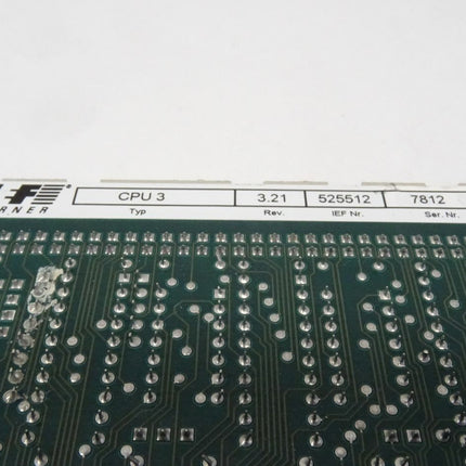 IEF Werner CPU 3 Rev. 3.21 / 525512 Zentrale Recheneinheit - Maranos.de