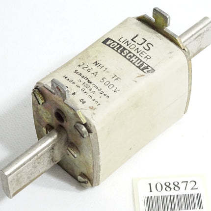 LJS Lindner Vollschutz Sicherung NH1 TF 224A 500V - Maranos.de