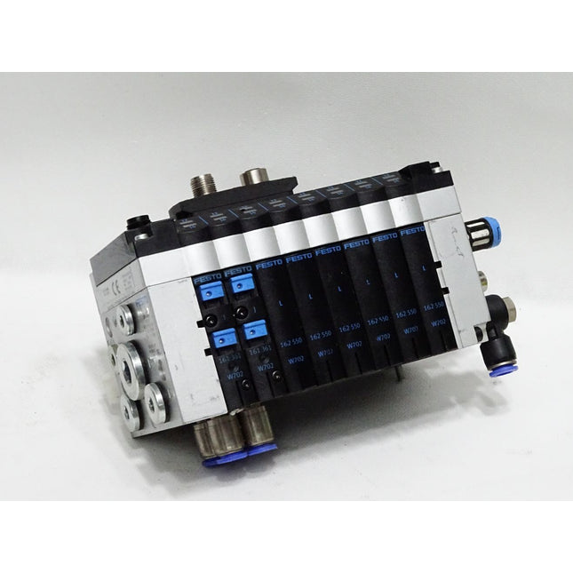 Festo 18210 CPV14-VI Ventilinsel + 165811 Elektrik-Anschaltung CPV14-GE-DI01-8 - Maranos.de