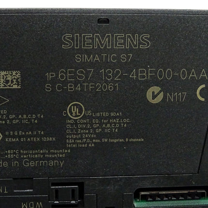 Siemens Elektronikmodul für ET 200S 6ES7132-4BF00-0AA0 6ES7 132-4BF00-0AA0 - Maranos.de