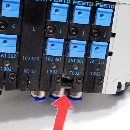 Festo 18210 CPV14-VI Ventilinsel + 165811 Elektrik-Anschaltung CPV14-GE-DI01-8 - Maranos.de