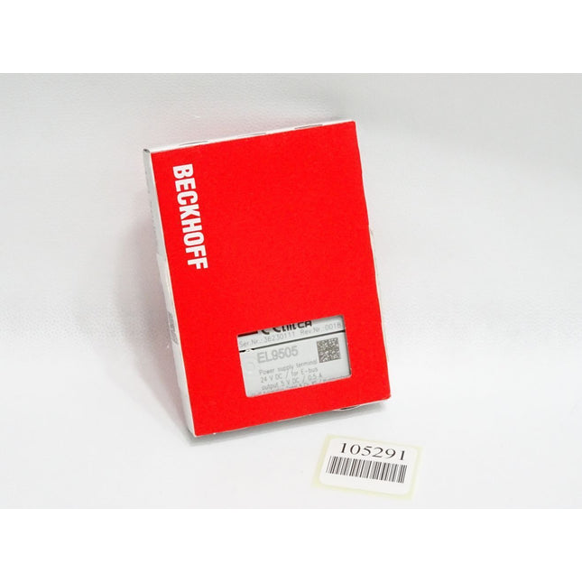 Beckhoff EL9505 Netzteilklemme Rev. 0018 / Neu OVP versiegelt - Maranos.de