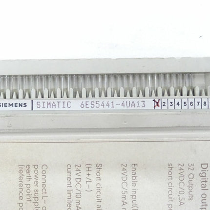 Siemens Simatic 6ES5441-4UA13 / 6ES5 441-4UA13 E:01 - Maranos.de