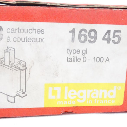 Legrand 16945 / Cartouches à couteaux / Inhalt : 3 Stück / Neu OVP - Maranos.de