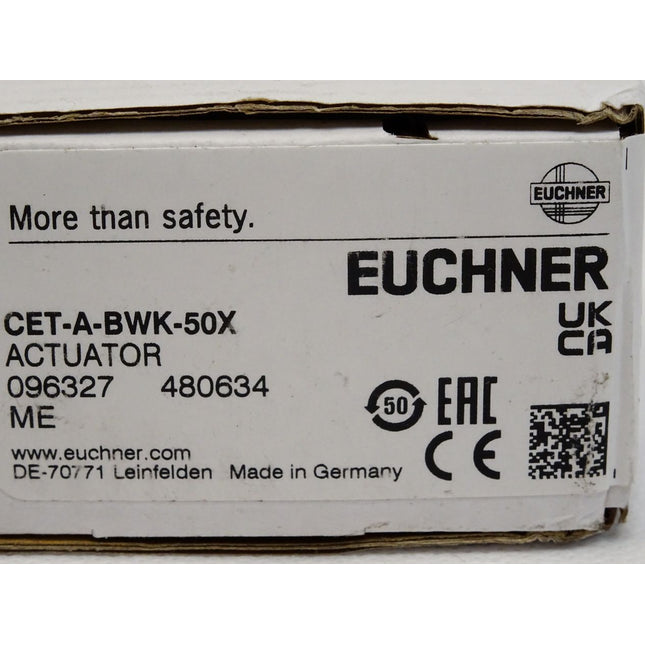 Euchner Betätiger 096327 CET-A-BWK-50X / Neu OVP versiegelt - Maranos.de