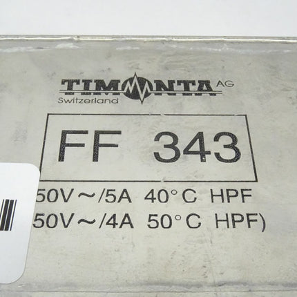 Timonta FF 343 Netzfilter 250V / 5A / 4A / FF343 - Maranos.de