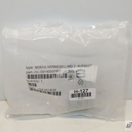 Neu-OVP geöffnet  Harting 09140000303 Modul-Verriegelung Aufrast - Maranos.de