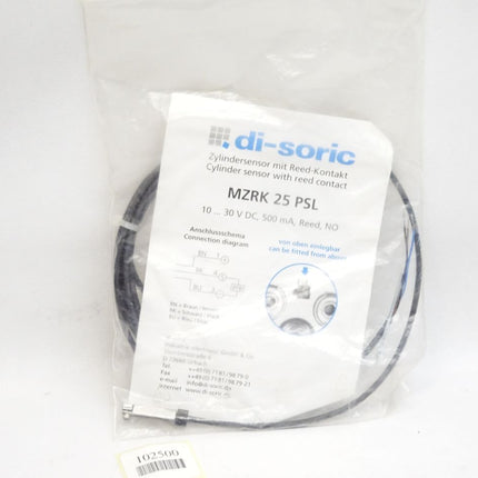 Di-Soric Zylindersensor MZRK 25 PSL / Neu OVP - Maranos.de