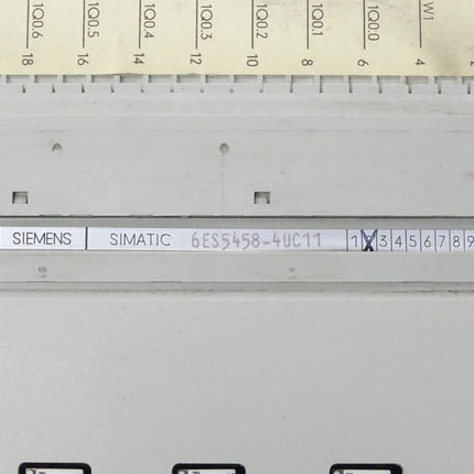 Siemens SIMATIC S5 6ES5458-4UC11 / 6ES5 458-4UC11 E-Stand: 02 - Maranos.de