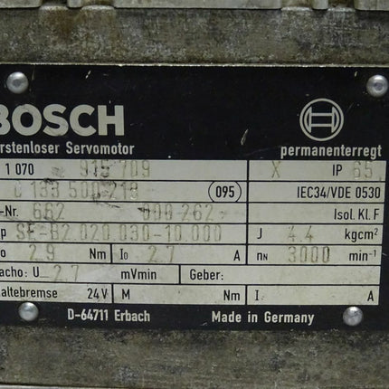 Bosch SE-B2.020.030-10.000 Bürstenloser Servomotor 3000Rpm - Maranos.de